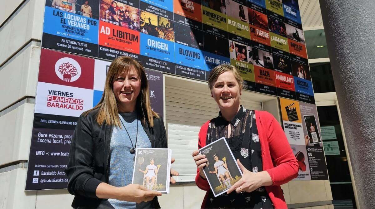 Ana López Asensio y Nerea Cantero, estreno temporada 2024-2025 teatro barakaldo antzokia